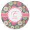 Daisies Round Coaster Rubber Back - Single