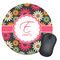 Daisies Round Mouse Pad (Personalized)