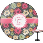 Daisies Round Table (Personalized)