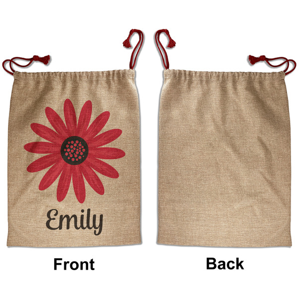 Daisies Santa Bag - Approval - Front