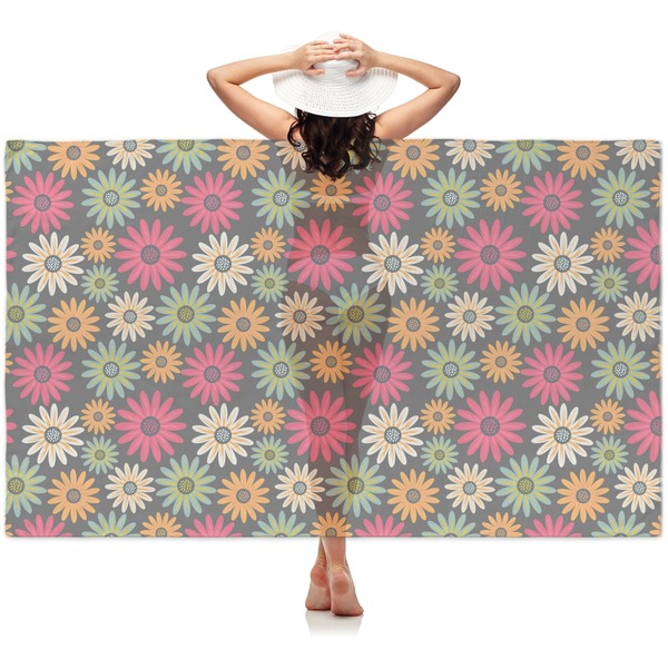 Custom Daisies Sheer Sarong
