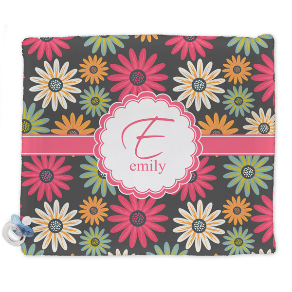 Custom Daisies Security Blanket - Single Sided (Personalized)