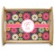 Daisies Natural Wooden Tray - Large (Personalized)