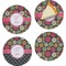 Daisies Set of Appetizer / Dessert Plates