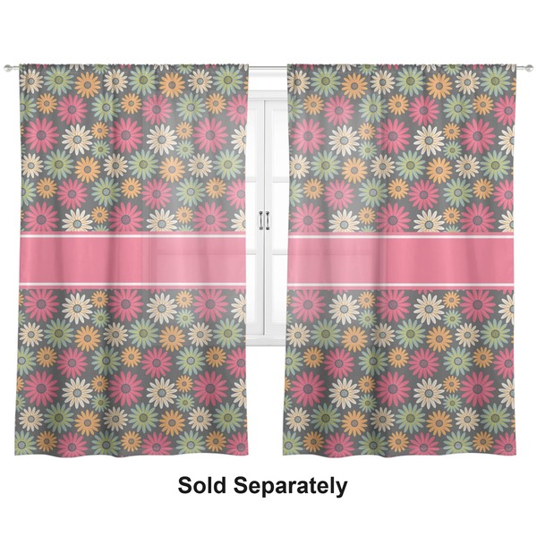 Daisies Sheer Curtains