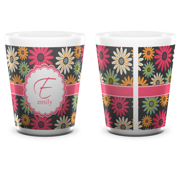 Daisies Shot Glass - White - APPROVAL