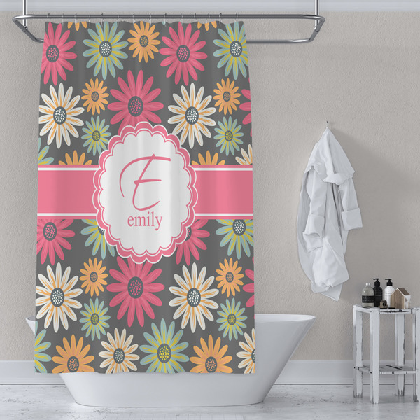 Daisies Shower Curtain Lifestyle