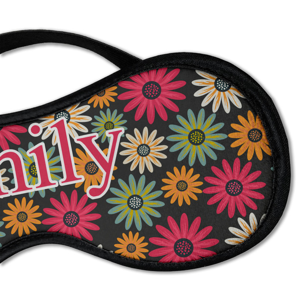 Daisies Sleeping Eye Mask - DETAIL Large