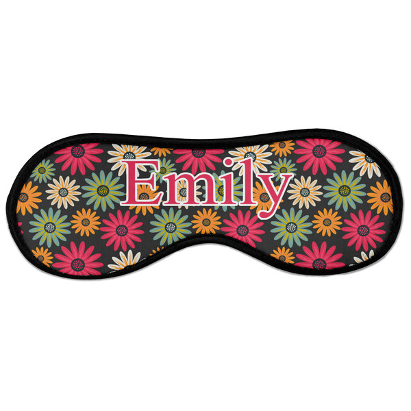 Custom Daisies Sleeping Eye Masks - Large (Personalized)