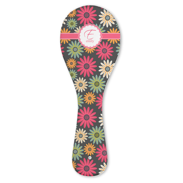 Custom Daisies Ceramic Spoon Rest (Personalized)
