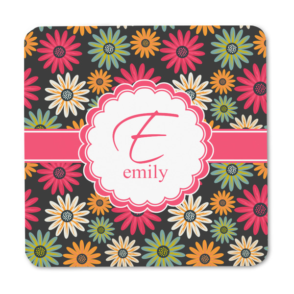 Daisies Square Fridge Magnet - FRONT