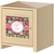 Daisies Square Wall Decal on Wooden Cabinet