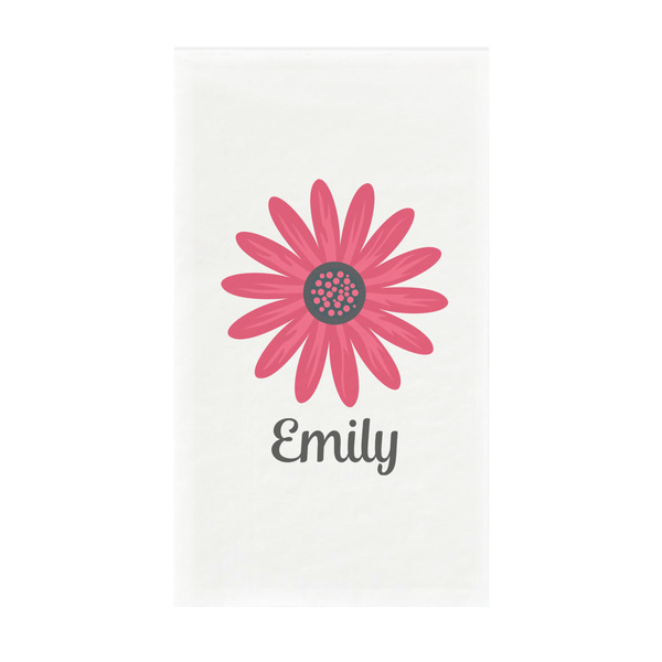 Custom Daisies Guest Towels - Full Color - Standard (Personalized)