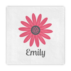 Daisies Decorative Paper Napkins (Personalized)