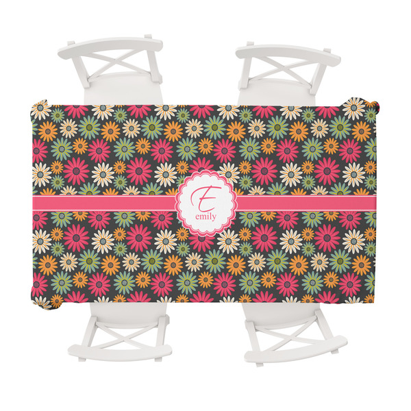 Custom Daisies Tablecloth - 58"x102" (Personalized)