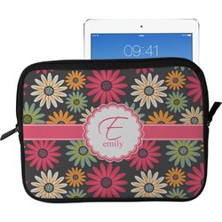 Daisies Tablet Case / Sleeve - Large (Personalized)