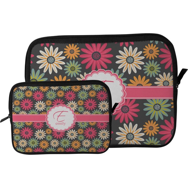 Daisies Tablet Sleeve (Size Comparison)