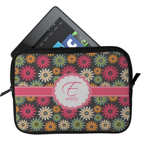 Custom Daisies Tablet Case / Sleeve - Small (Personalized)