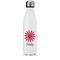 Daisies Water Bottle - 17 oz. - Stainless Steel - Full Color Printing (Personalized)