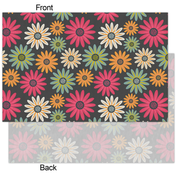 Daisies Tissue Paper - Heavyweight - XL - Front & Back