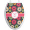 Daisies Toilet Seat Decal (Personalized)
