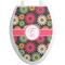 Daisies Toilet Seat Decal - Elongated (Personalized)