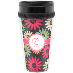 Daisies Acrylic Travel Mug without Handle (Personalized)