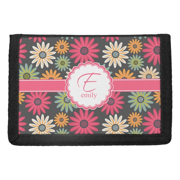 Custom Daisies Trifold Wallet (Personalized)