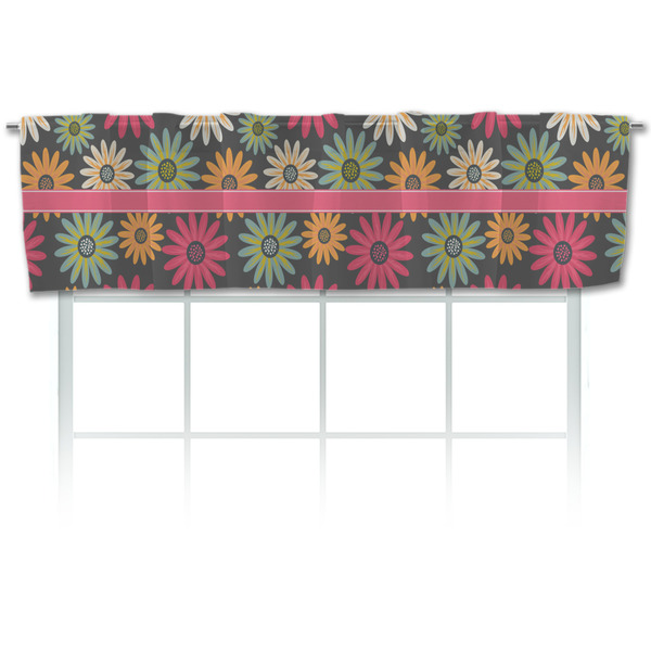 Custom Daisies Valance