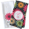 Daisies Waffle Weave Towels - Two Print Styles