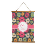 Daisies Wall Hanging Tapestry - Tall (Personalized)