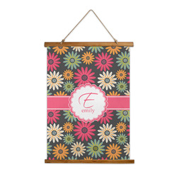 Daisies Wall Hanging Tapestry - Tall (Personalized)