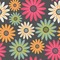 Daisies Wallpaper & Surface Covering (Peel & Stick 24"x 24" Sample)