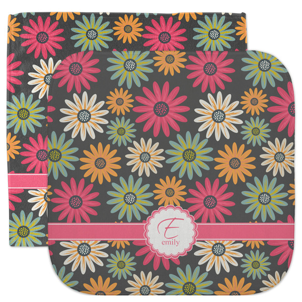Custom Daisies Facecloth / Wash Cloth (Personalized)