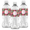 Daisies Water Bottle Labels - Front View