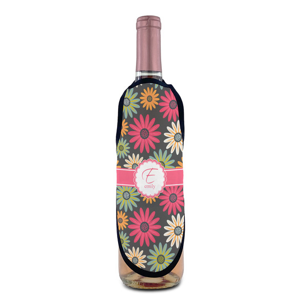 Daisies Wine Bottle Apron - IN CONTEXT