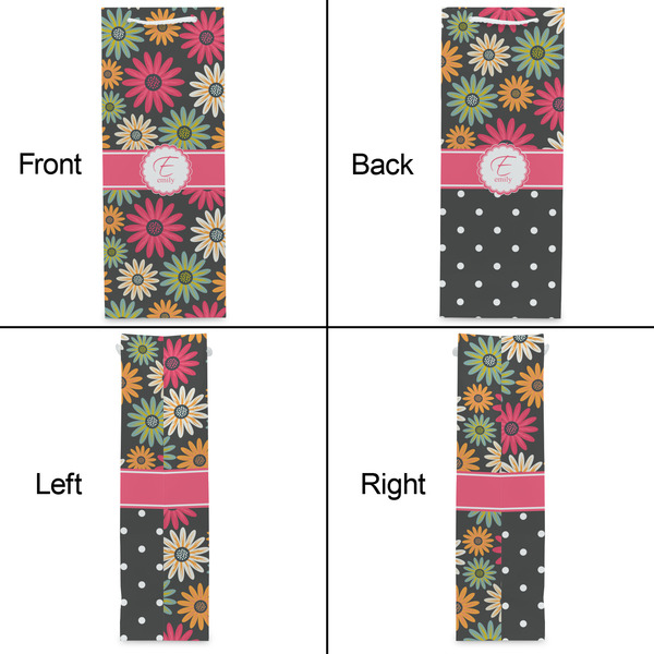 Daisies Wine Gift Bag - Matte - Approval