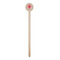 Daisies Wooden 6" Stir Stick - Round - Single Stick