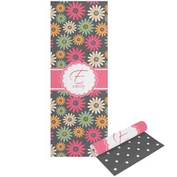 Daisies Yoga Mat - Printable Front and Back (Personalized)