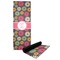 Daisies Yoga Mat with Black Rubber Back Full Print View