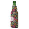 Daisies Zipper Bottle Cooler - ANGLE (bottle)