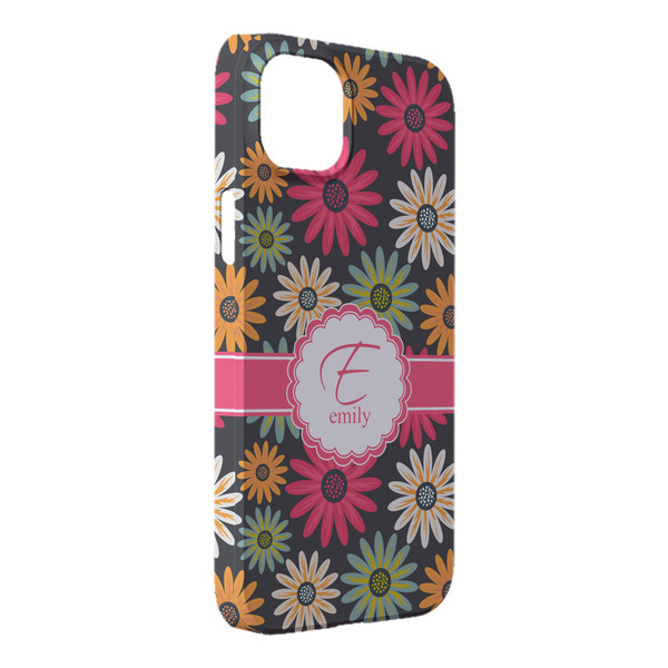 Custom Daisies iPhone Case - Plastic - iPhone 14 Plus (Personalized)