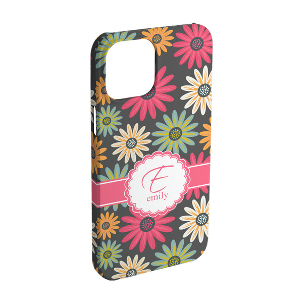 Custom Daisies iPhone Case - Plastic - iPhone 15 (Personalized)