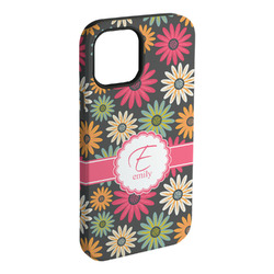 Daisies iPhone Case - Rubber Lined - iPhone 15 Plus (Personalized)