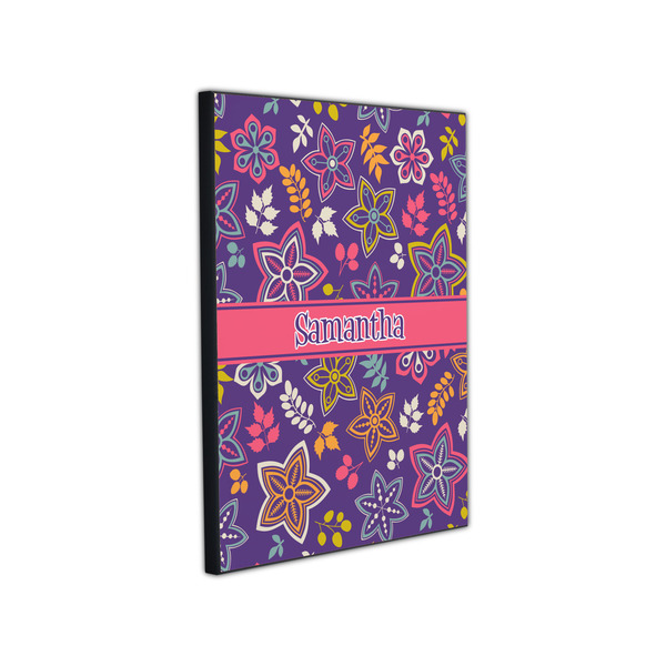 Simple Floral 11x14 Wood Print - Angle View