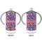 Simple Floral 12 oz Stainless Steel Sippy Cups - APPROVAL