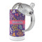 Simple Floral 12 oz Stainless Steel Sippy Cups - Top Off