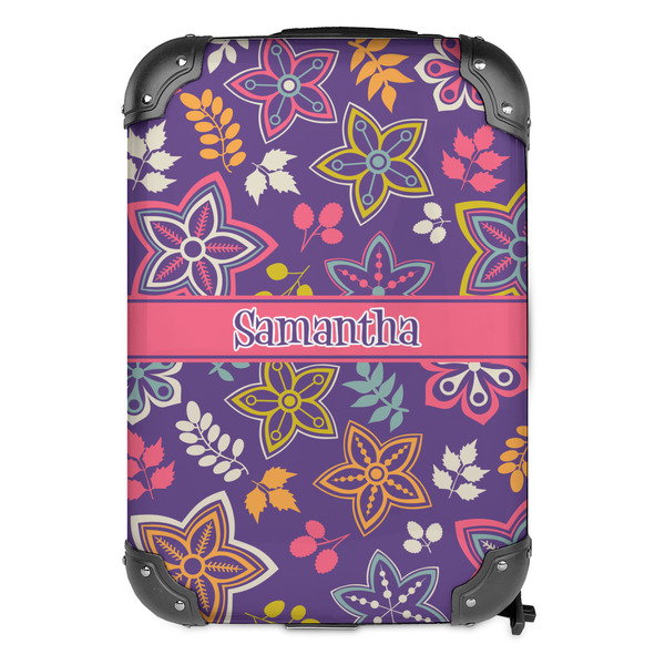 Simple Floral 13" Hard Shell Backpacks - FRONT