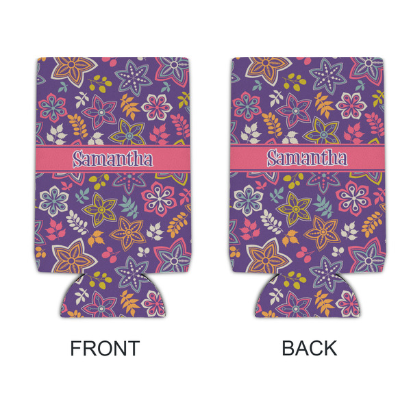 Simple Floral 16oz Can Sleeve - APPROVAL