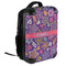 Simple Floral 18" Hard Shell Backpacks - ANGLED VIEW